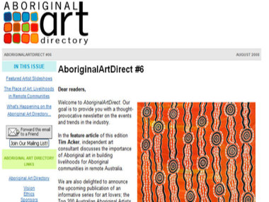 Aboriginal Art Direct #6: The Place of Art - Livelihoods in Remote Communities
