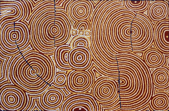 Ngapa Jukurrpa (Water Dreaming) - Puyurru