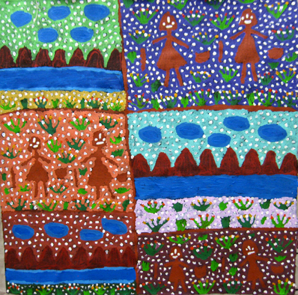 Seven SistersThe Napaltjarri sisters descend from the seven sisters constellation in the sky