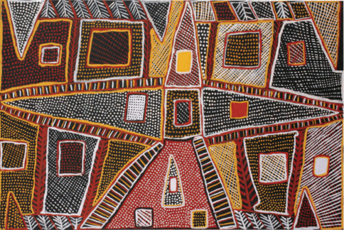 Untitled This artwork was part of a fundraising auction Ochre: Supporting Indigenous Health through Art.