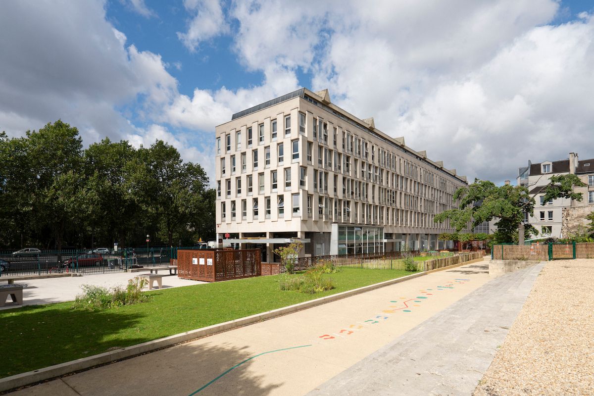 Artist in residence building, Cité internationale des arts